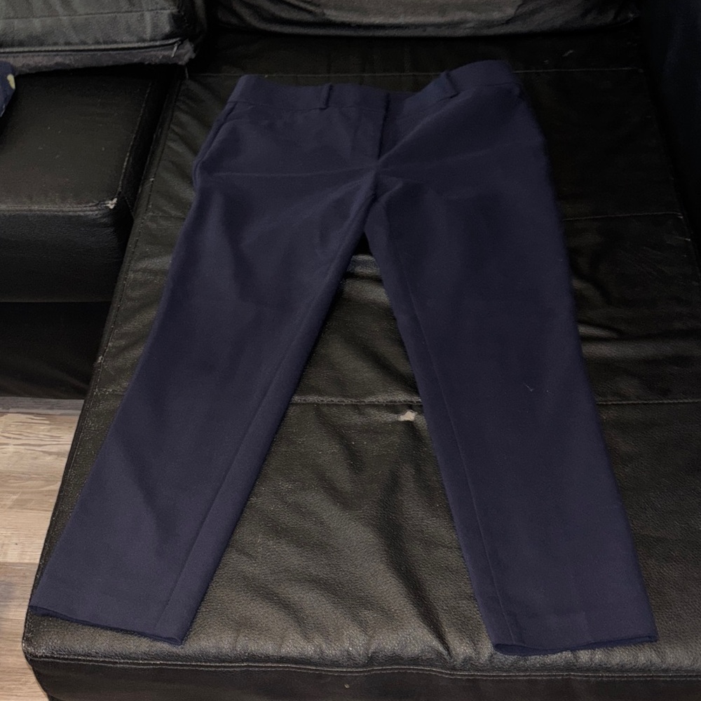LOFT Women's Navy Ankle Pants